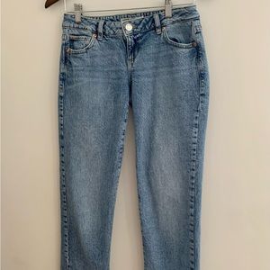 Garage Low Rise Straight Jeans